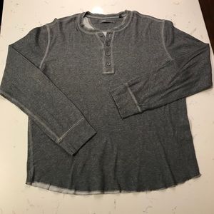 Vince long sleeve shirt gray